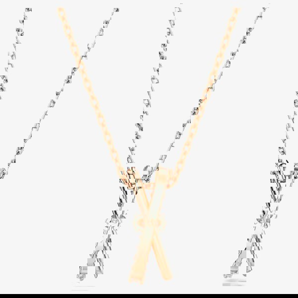 Swarovski Hyperbola Rhodium Plated Mixed Cuts Two Row Necklace 5689788