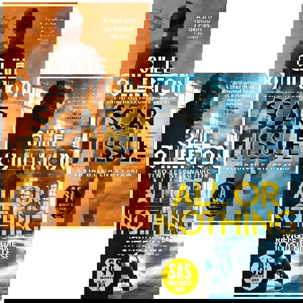 Alex Abbott Series 2 Books Collection Set (Scar Tissue and, All Or Nothing)