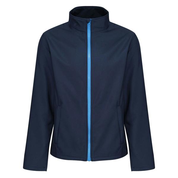 Regatta Professional Mens Soft Shell Jacket - Navy/French Blue - 