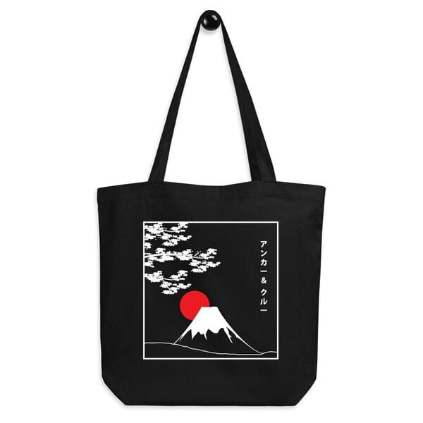 Anchor & Crew Mount Fuji Landmark Recycled Cotton Tote Bag