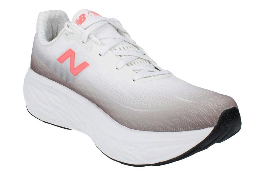 New Balance 1080 V14 Mens Running Trainers  M108014F - White Grey M108014F - Photo 3