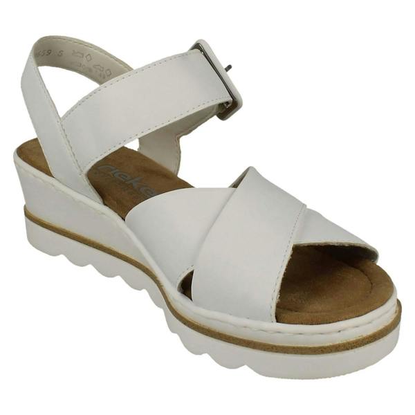 Rieker Ladies Reker Wedge Sandals 67463
