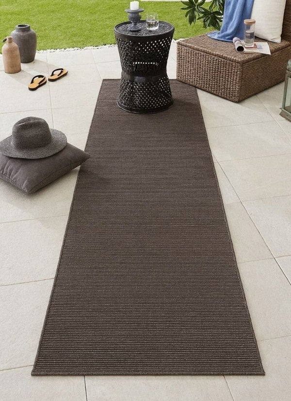The Rugs Weatherproof Plain Indoor - Outdoor Rug