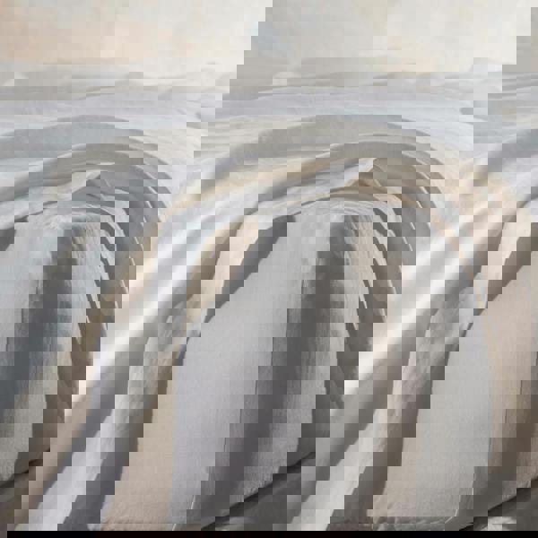 Soak&Sleep White French Linen Flat Sheet