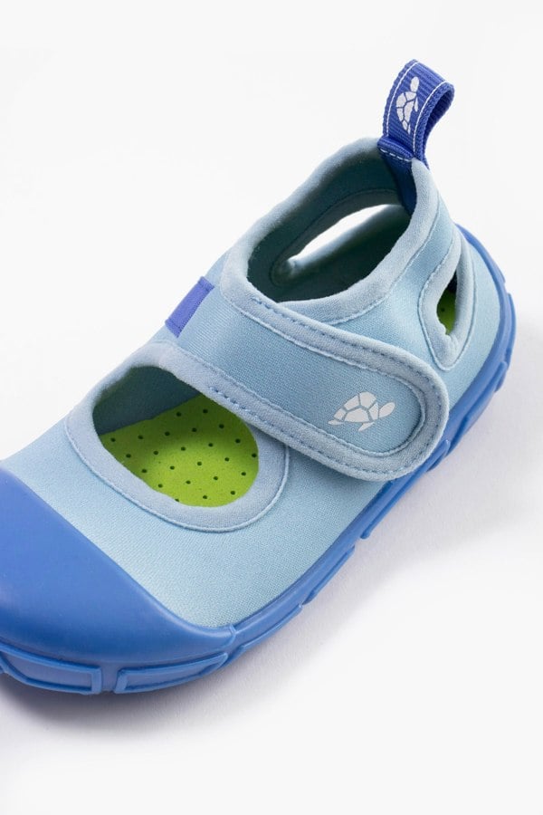 Turtl Kids' Recycled Sports Sandals in Surf & Blue
