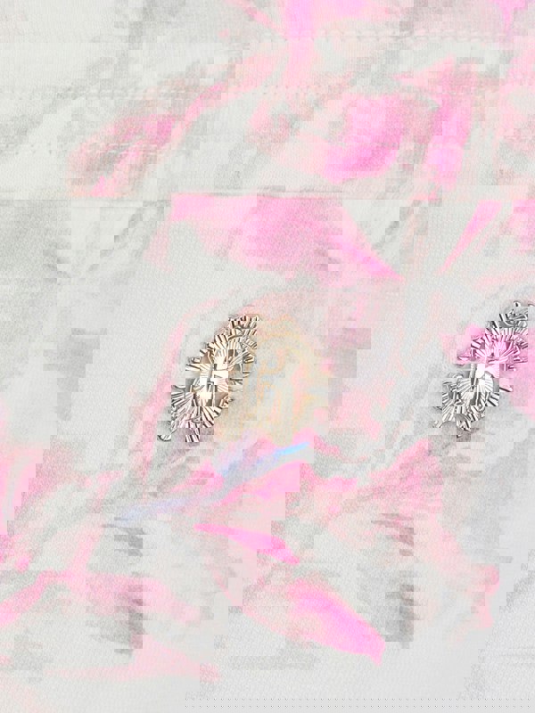 Roberto Cavalli Girls & Pink Floral Print Leggings