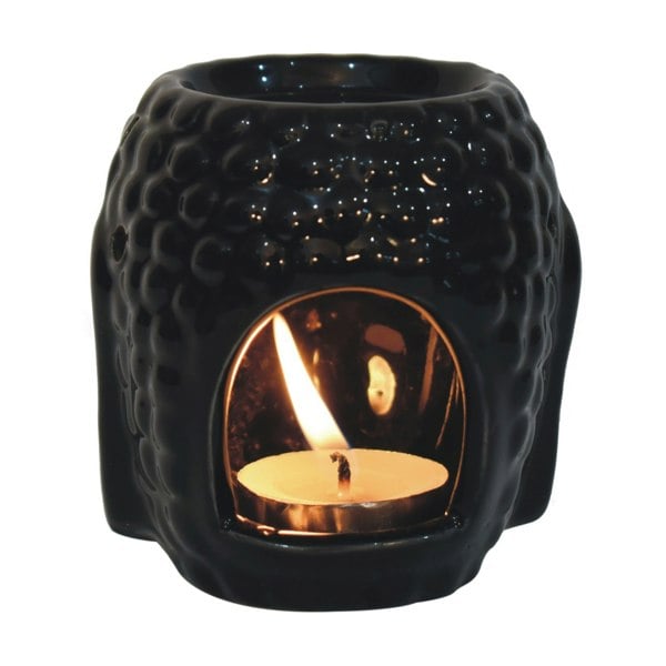 Artisan Furniture Black Buddah Oil Burner (Lotus)