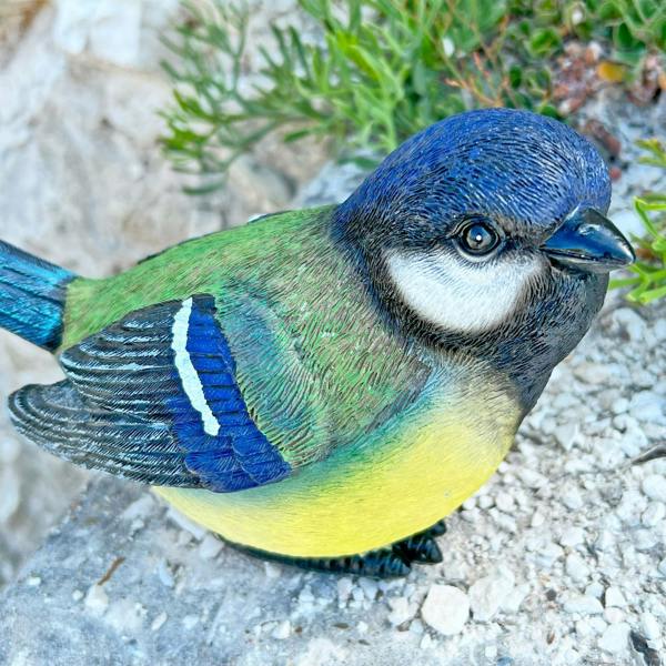 Farmwood Large Blue Tit Bird Garden Ornament