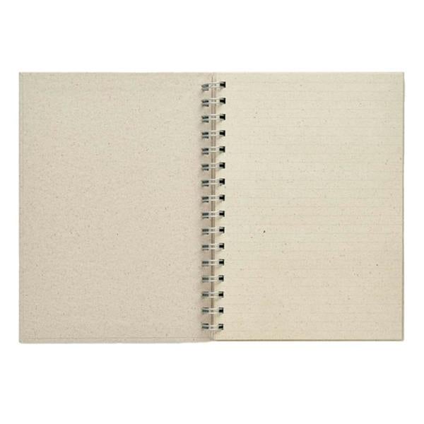 MidOcean Grass Book A5 Notebook - Beige - 