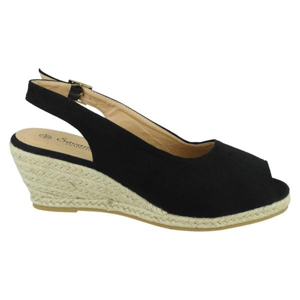 Savannah Ladies Savannah Wide Fit Wedges F2295