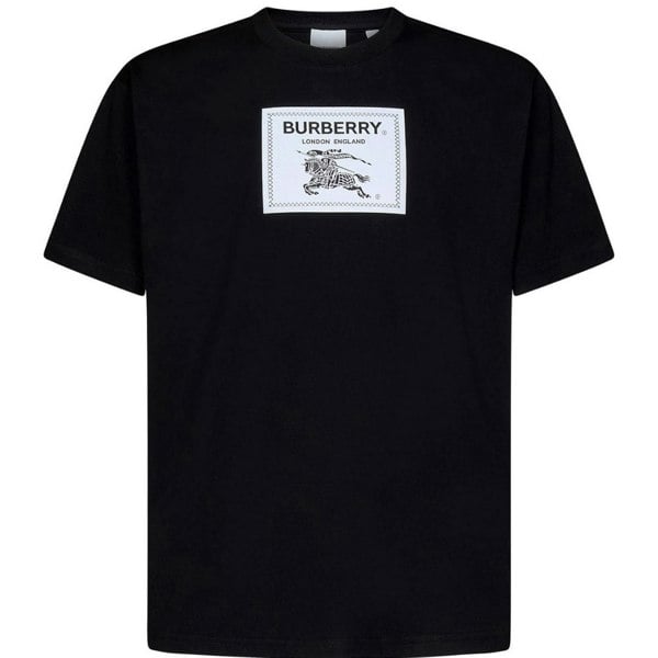 Burberry Box Logo T-Shirt - Black