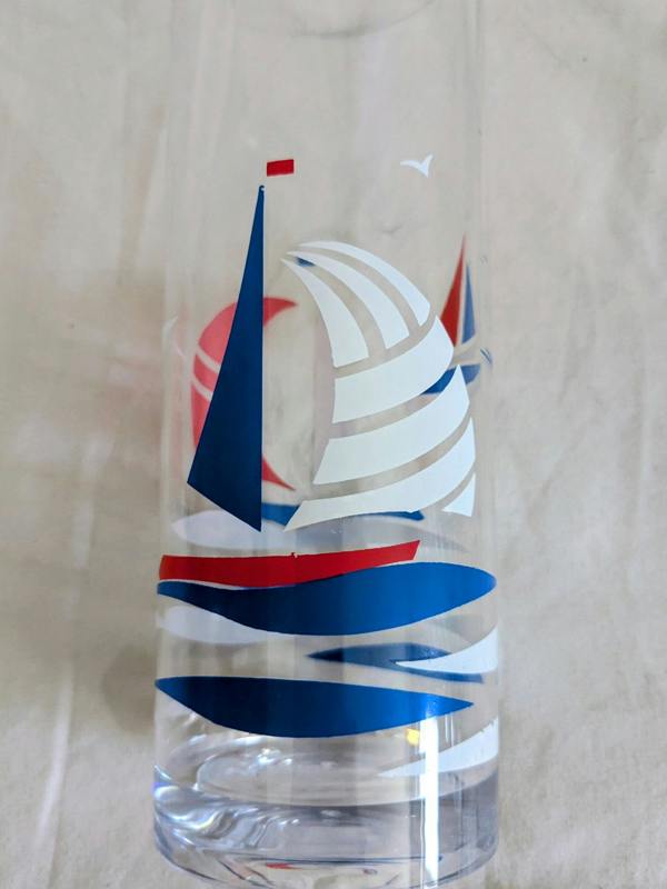 Plastic tumbler set 4pc or 6pc Picnic Party or Kitchen