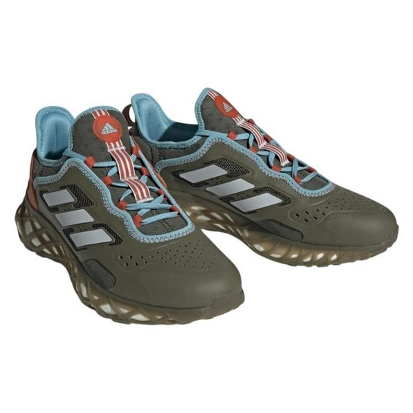 Adidas Mens Web Boost Shoes - Olive