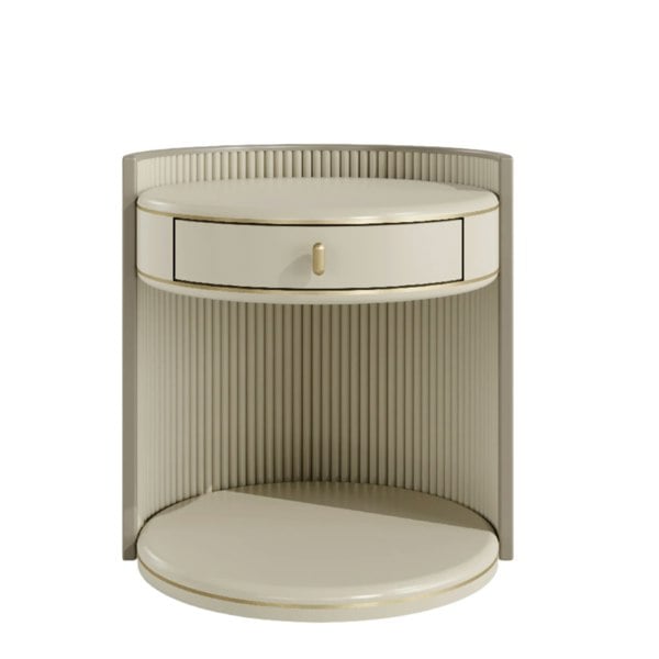 Casa Magna Luxury Lumina Bedside Table - Option A