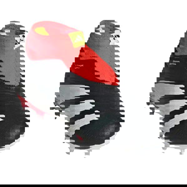 Adidas Childrens/Kids Predator League Firm Ground Boots - Black/White - 