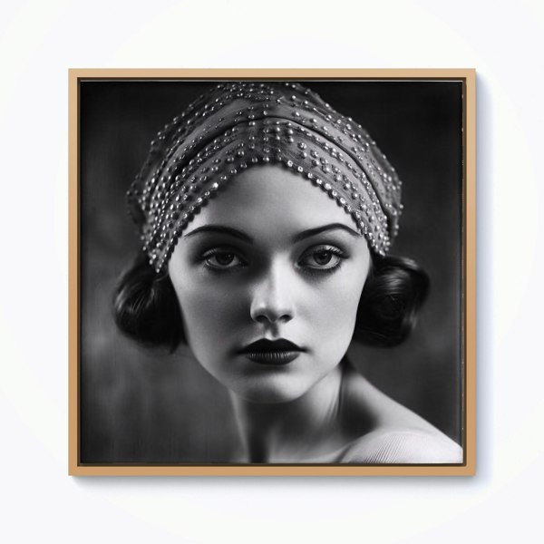 Warren Reed Edwardian Ballerina Portrait Framed Canvas