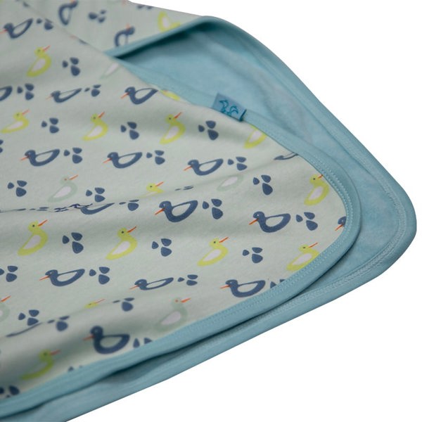 Luca and Rosa Baby blanket boys duck print