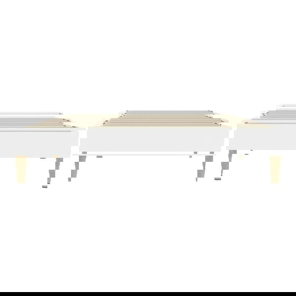 Berkfield Bed Frame White 90x200 cm Engineered Wood