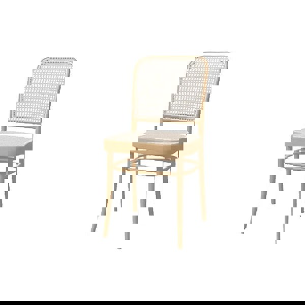 Vanesa Rattan Dining Chair, Oak-Weilai Concept-Weilai Concept