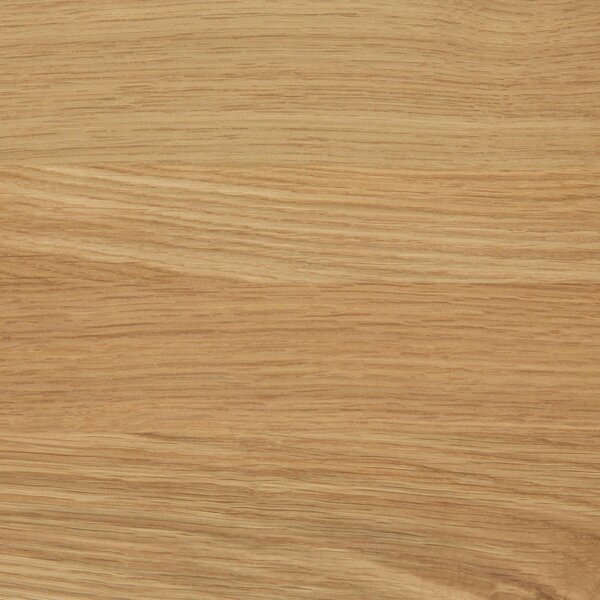 Wyld Haus Twillbury Round Oak Dining Table Slatted Base