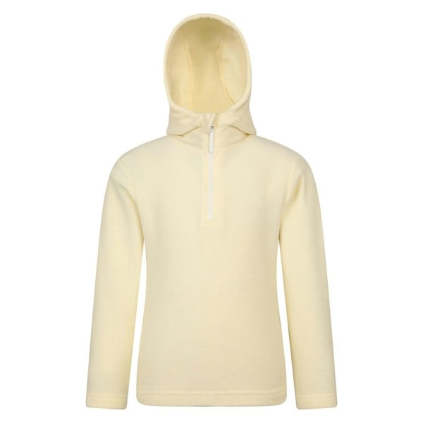 Mountain Warehouse Kids Camber II Fleece Hoodie - Pale Yellow
