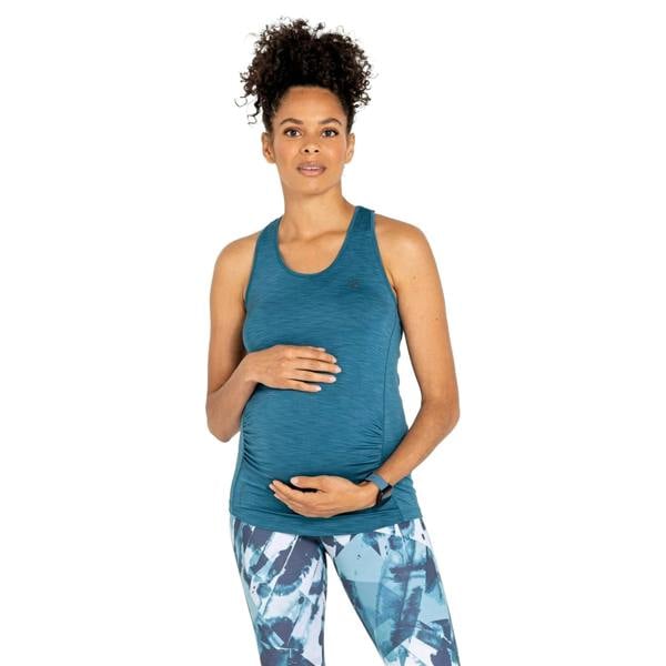 Dare 2B Womens/Ladies Modernize Maternity Tank Top - Dragonfly Green - 