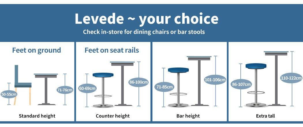 Levede Salon Stool Swivel Bar Stools Chairs Barber Hydraulic Lift Hairdressing