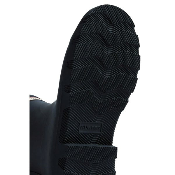 Hunter Downpour Short Boot Rubber Women's Hunter Wellington Boots - Navy