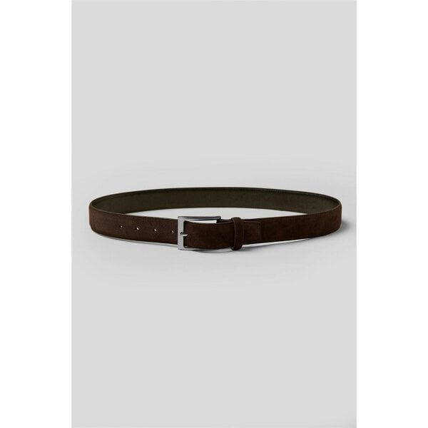 Antique Rogue Atlas Suede Leather Belt