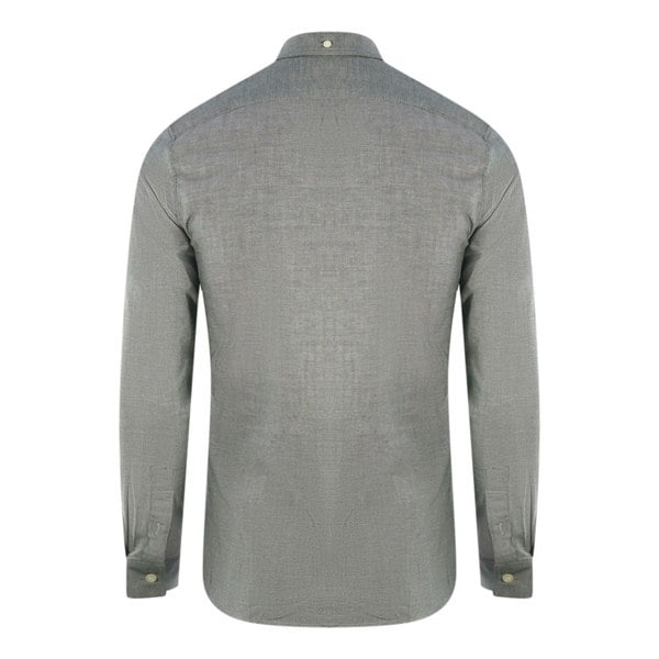 Lyle & Scott Slim Fit Long Sleeved Oxford Shirt - Grey