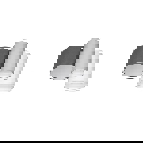 Milagro Stan Designer Ceiling Lamp Hand Made Cool Grey And White Unique Design