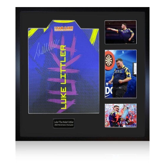 Luke Littler Signed 25/26 Shirt Elite Frame