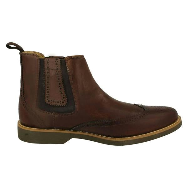 ANATOMIC Mens Anatomic Slip On Ankle Boots Gustavo