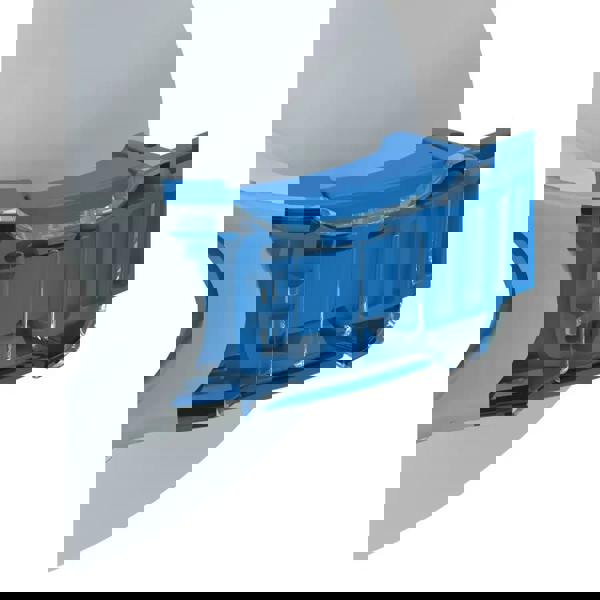 Speedo Hydrosity Swim Mask with blue plastic holder and acrylic accents