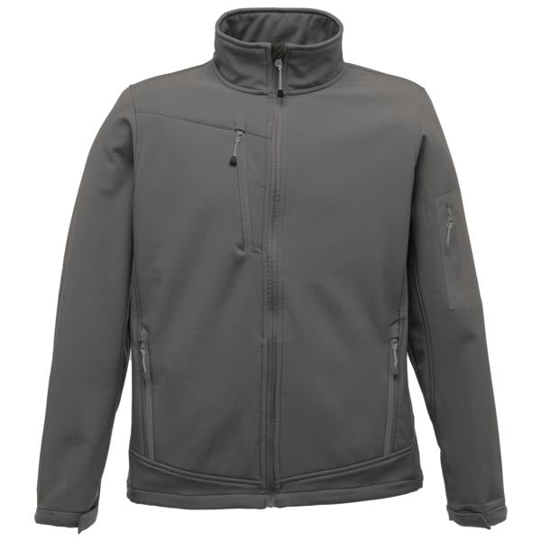 Regatta Professional Mens 3 Layer Membrane Soft Shell Jacket - Seal Grey/Black