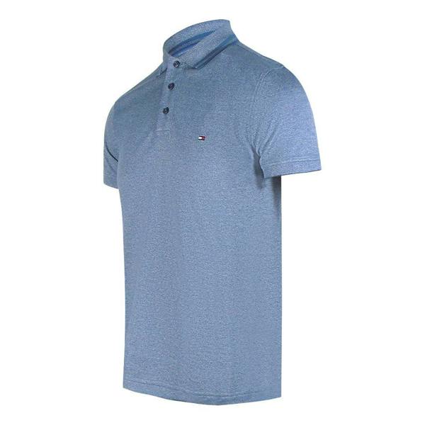 Tommy Hilfiger Mens Faded Polo Shirt - Indigo - 