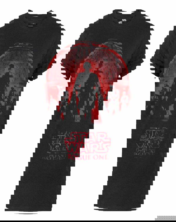 Star Wars Mens Black Foil Short Sleeved T-Shirt