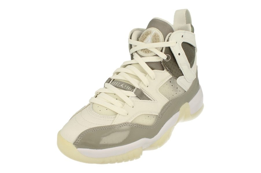 Nike Air Jordan Jumpman Two Trey Womens Trainers Dr9631  002 - Medium Grey White 002 - Photo 0