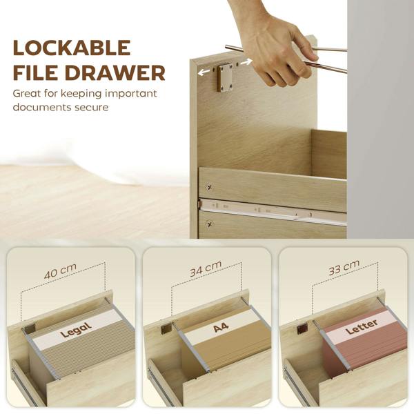 Desk with Shelves