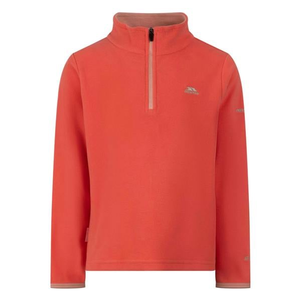 Trespass Childrens/Girls Sybil Micro Fleece - Soft Orange - 