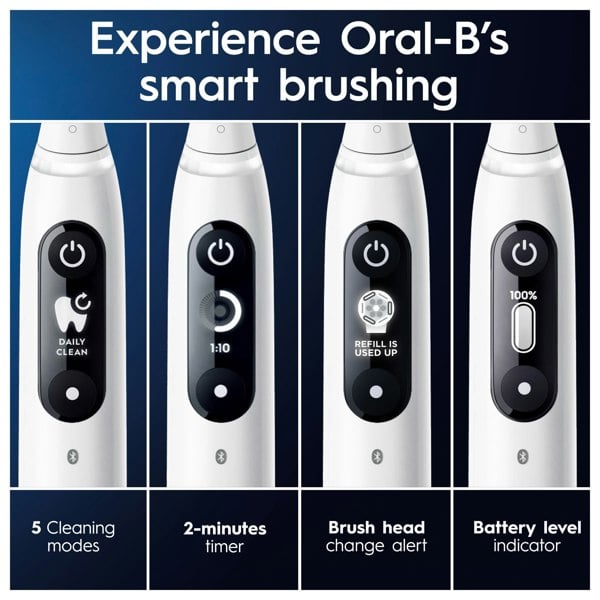 Oral-B iO 7 Electric Toothbrush - White