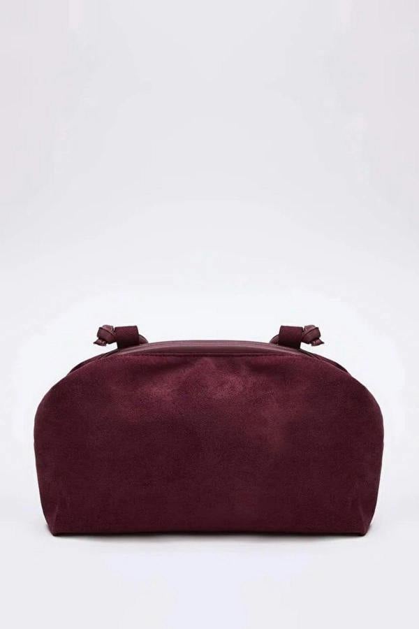 WOVCOR Suede Magnetic Clasp Women's Shoulder Bag