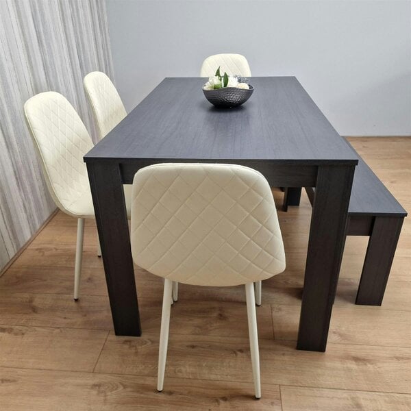 Kosy Koala Dining Table Set with 4 Chairs and a Bench Dining Room and Kitchen table set of 4