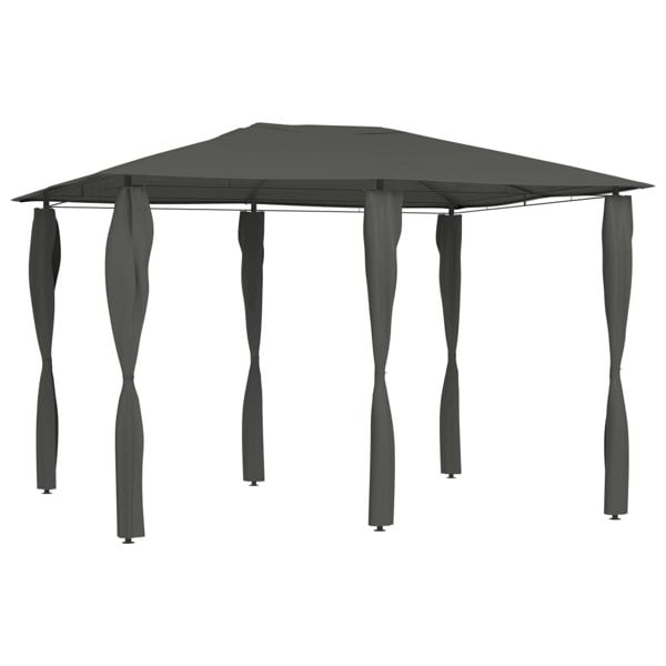 Berkfield Gazebo with Post Covers 3x4x2.6 m Anthracite 160 g/ma_