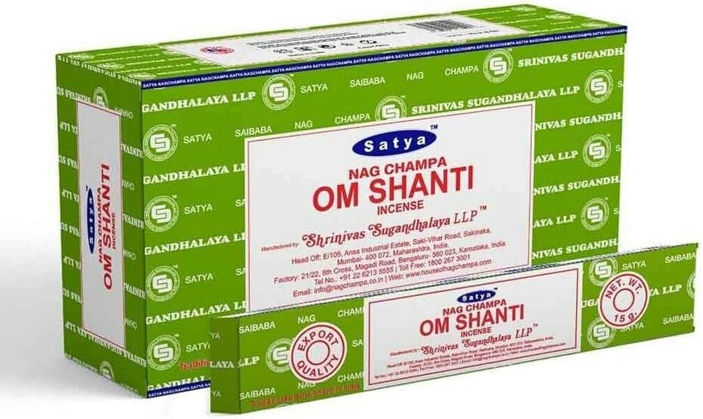 Satya Om Shanti Incense Sticks