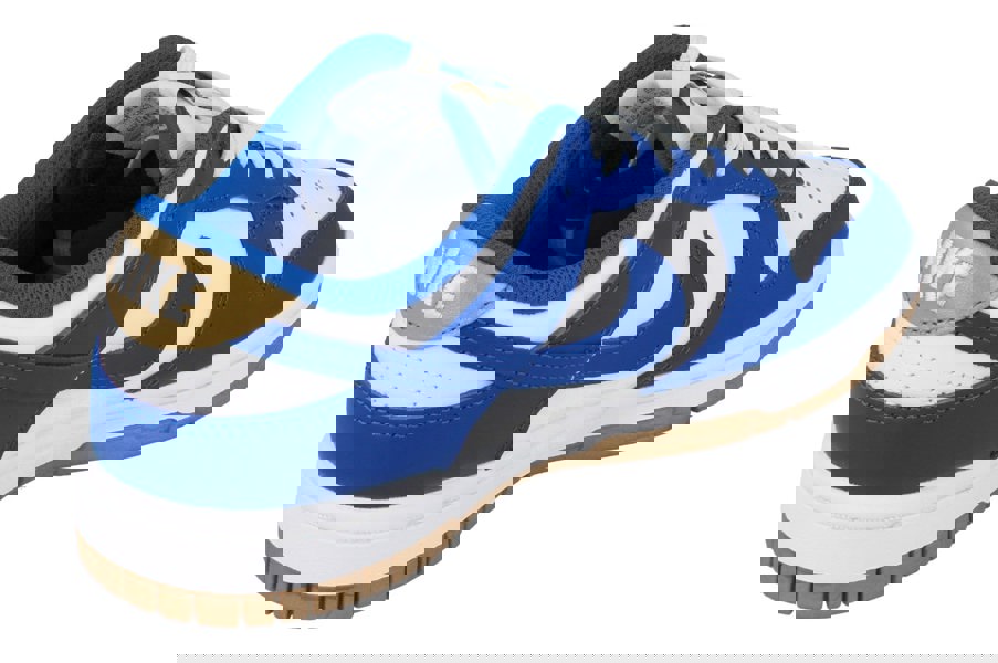 Nike Womens Dunk Low Trainers Fb7173  141 - Sail Blue Jay 141 - Photo 2