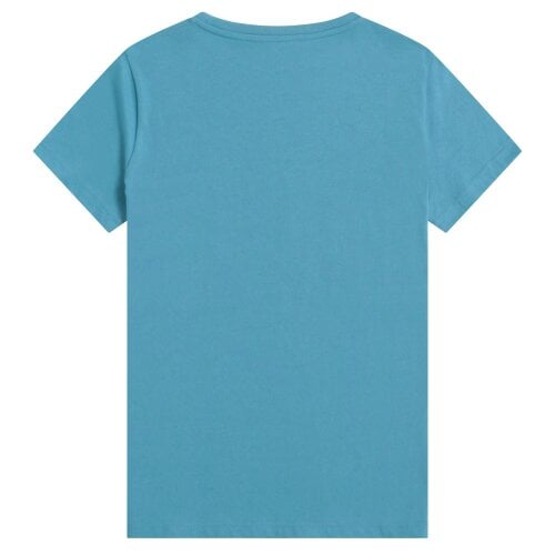 Mountain Warehouse Womens Brighton Cotton Lightweight Regular T-Shirt - Blue