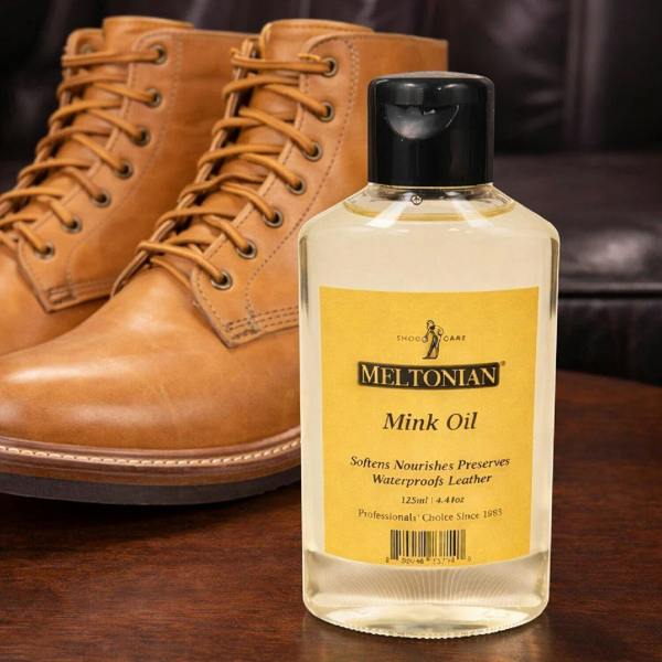 Meltonian Mink Oil - Deep Conditioning & Weather Protection for Leather 125ml