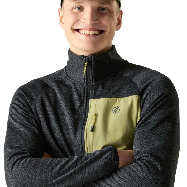 Dare 2B Mens Torrek II Fleece Jacket - Black/Boa - 