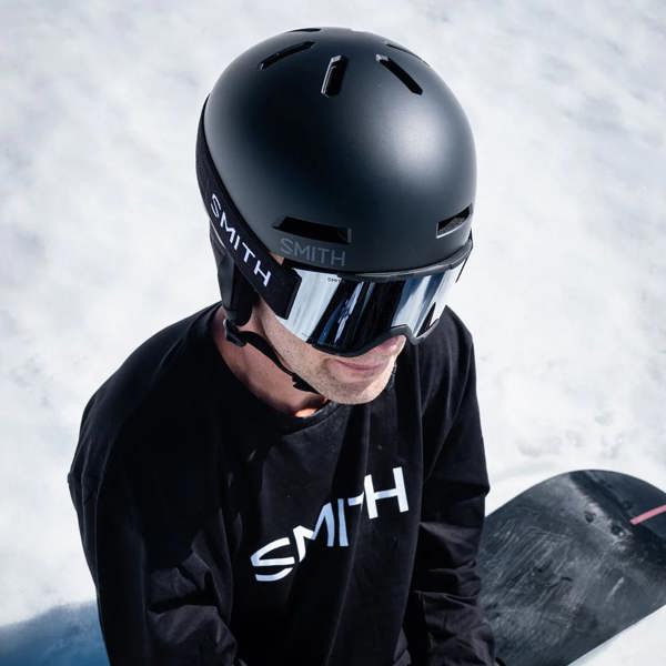 Smith Unisex Matte Black Large Unisex Mips Helmet